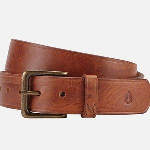 Nixon DNA Belt Brown Wash